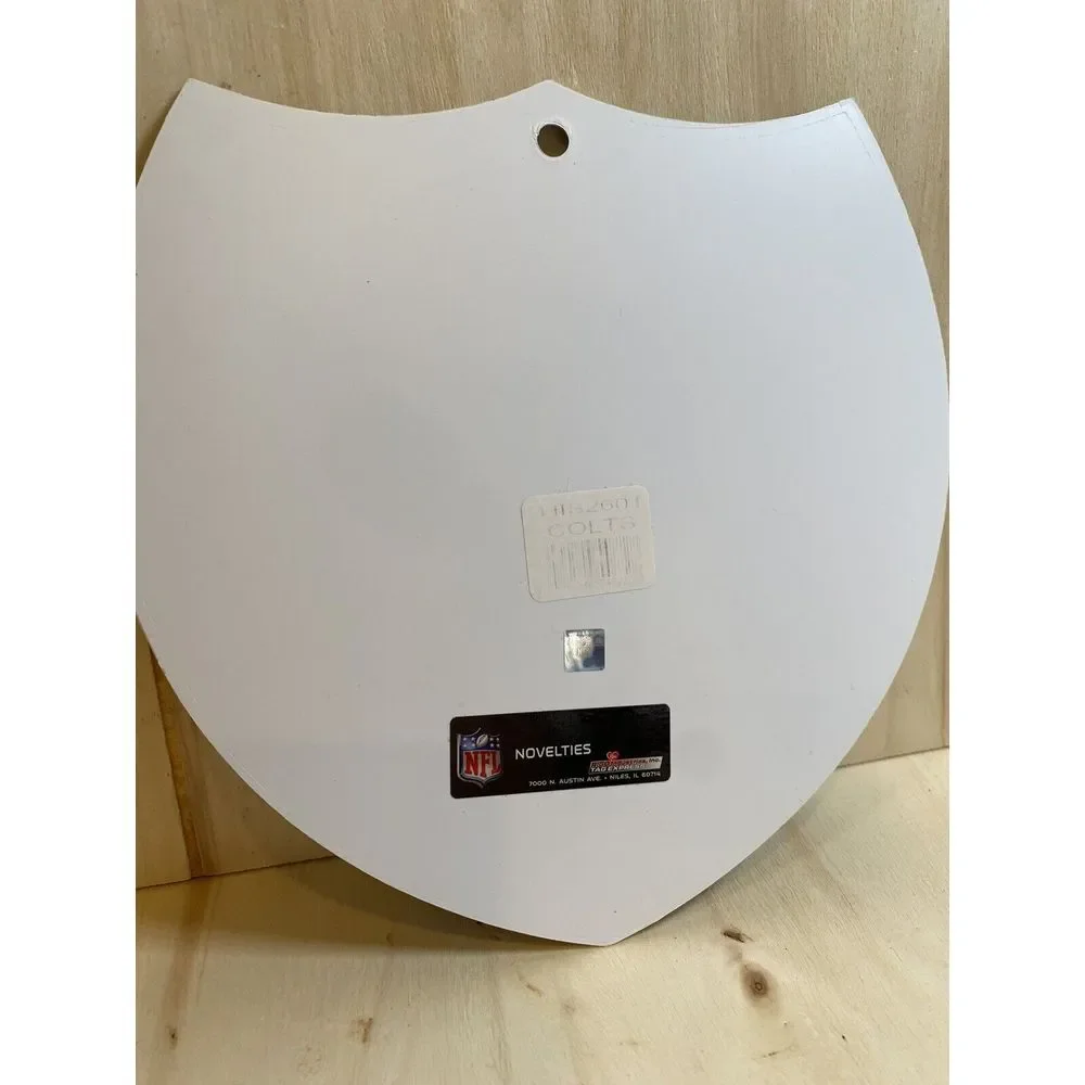 Indianapolis Colts Football Plastic Sign Plaque NFL New‎
